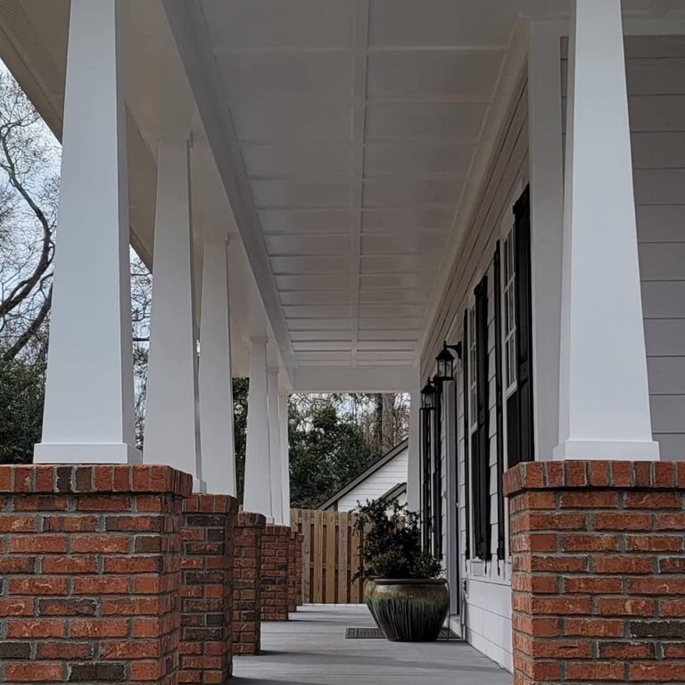plantation-style porch
